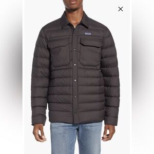 Silent Water Repellent 700-Fill Power Down Shirt Jacket